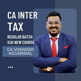 CA Inter Taxation (Income Tax + GST) Regular Batch By CA Vijendra Aggarwal | For Sep 25 & Jan/May 26 Exams | ICAI New Course